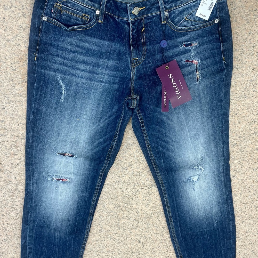 Vigoss Women's Distressed Jeans